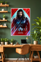 Aquaman | Jason Momoa | King of Atlantis | DC Poster