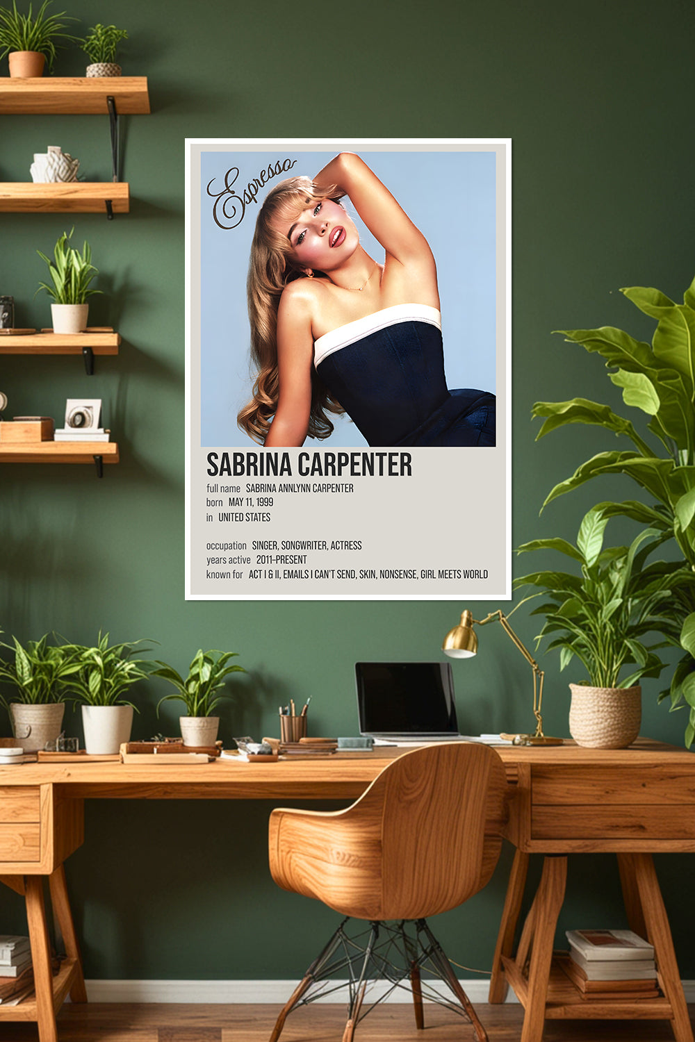 Sabrina Carpenter | Pop Star | Music Poster