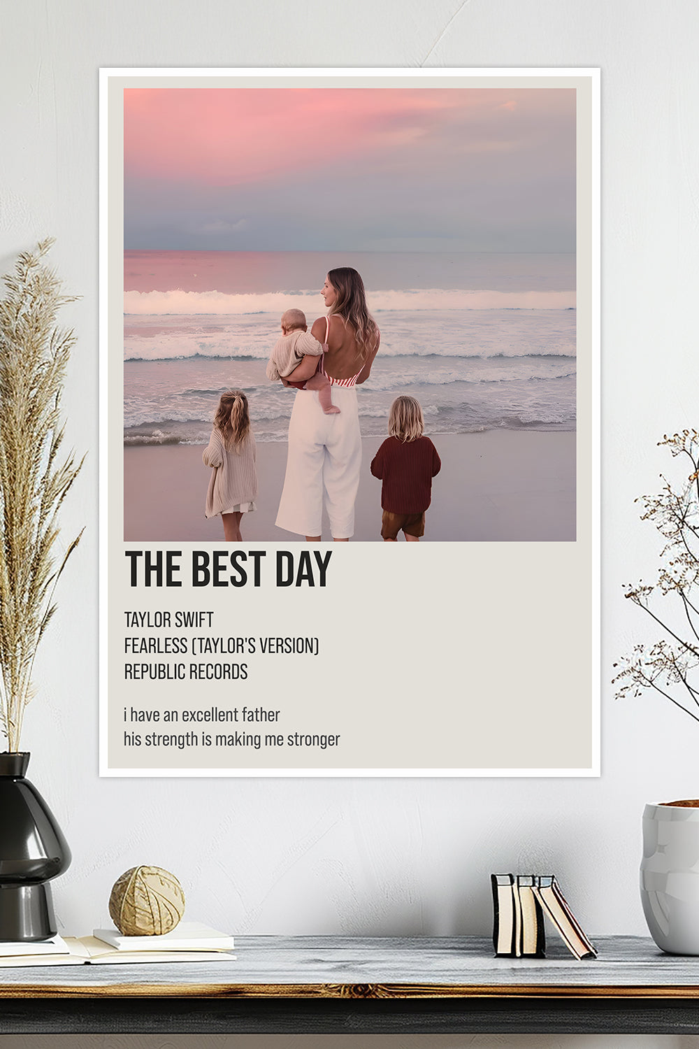The Best Day | Taylor Swift | Music Poster