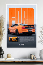 Ford Mustang Shelby GT500 | Car Poster