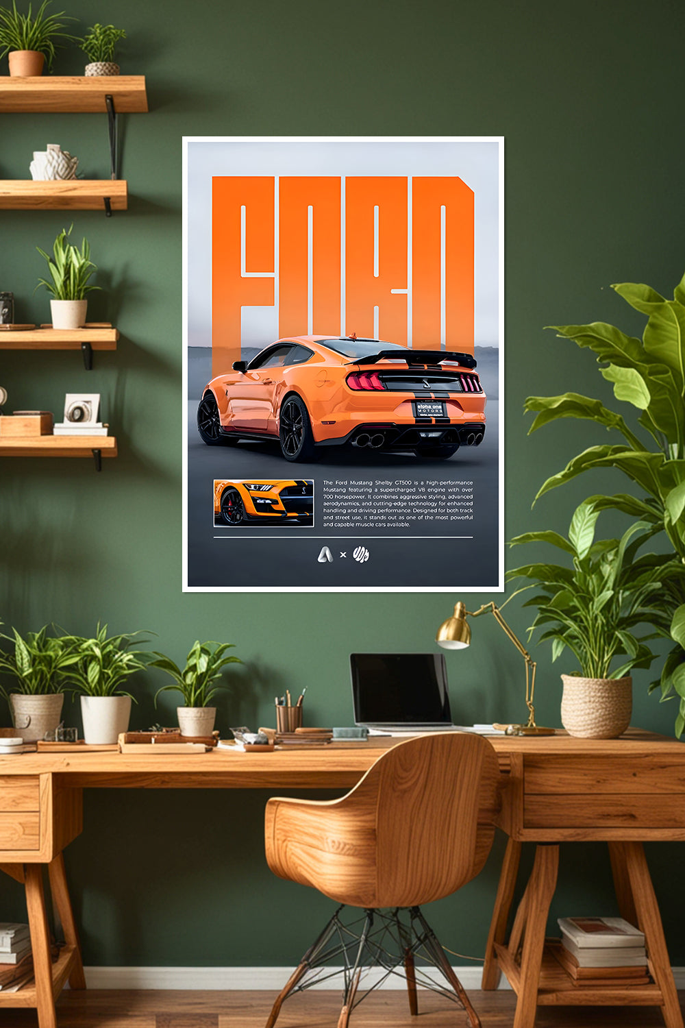 Ford Mustang Shelby GT500 | Car Poster