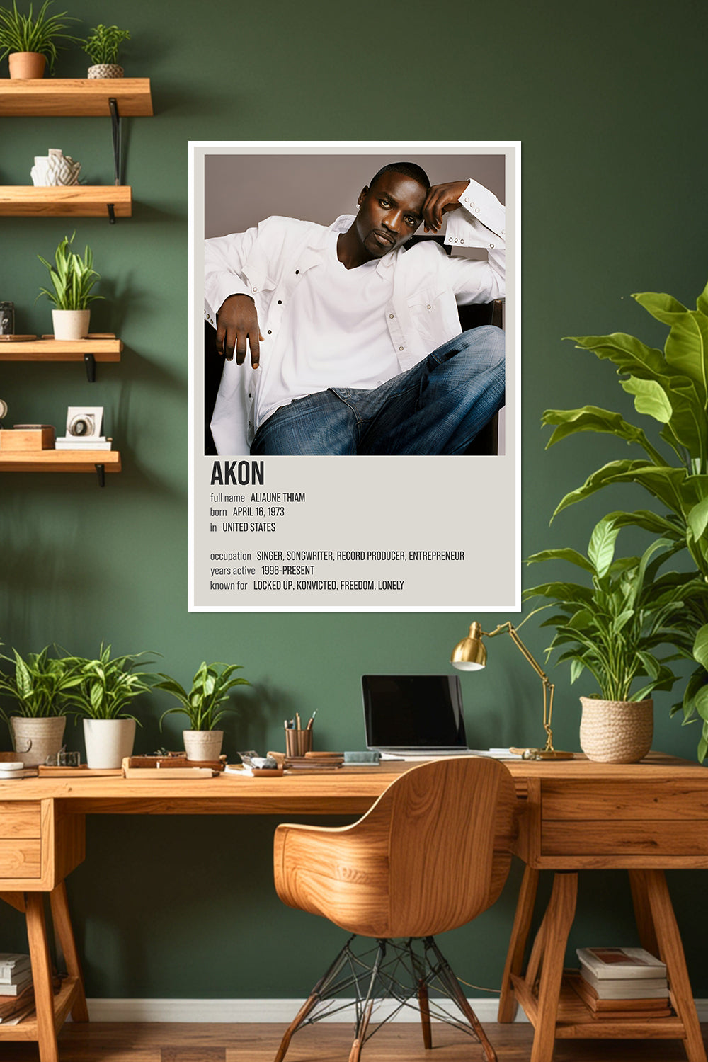 Akon | R&B Hip-Hop | Music Poster