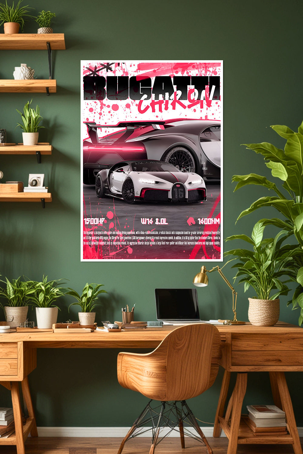 Bugatti Chiron Pur Sport | Car Poster