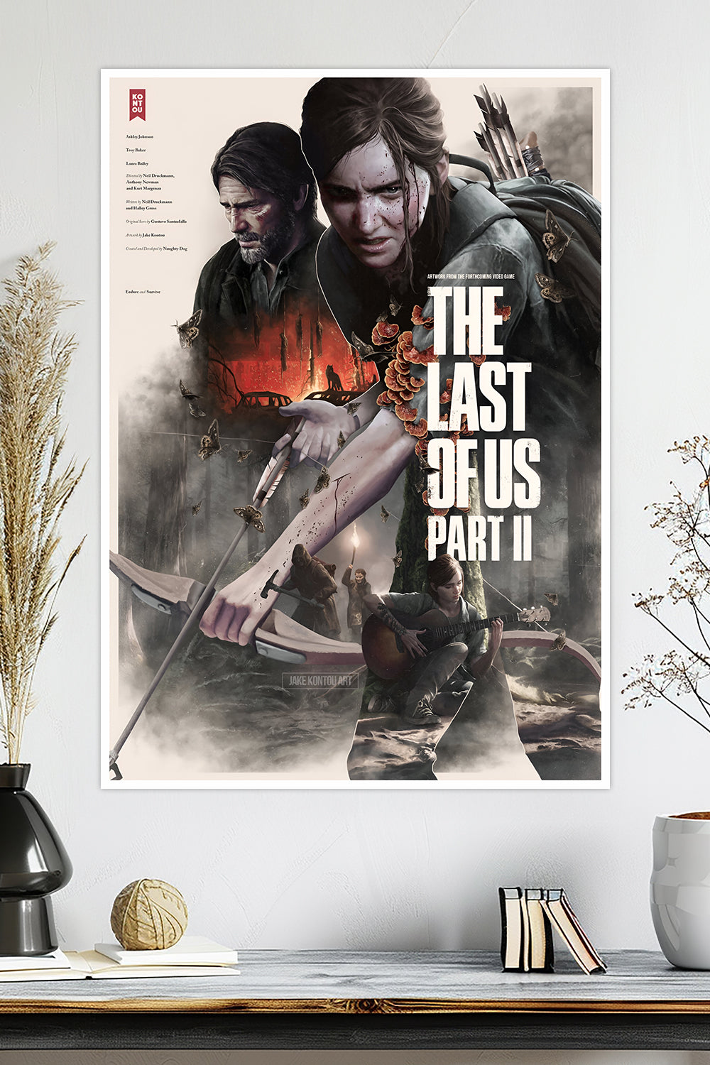The Last of Us Part II | Ellie & Joel | Game Poster