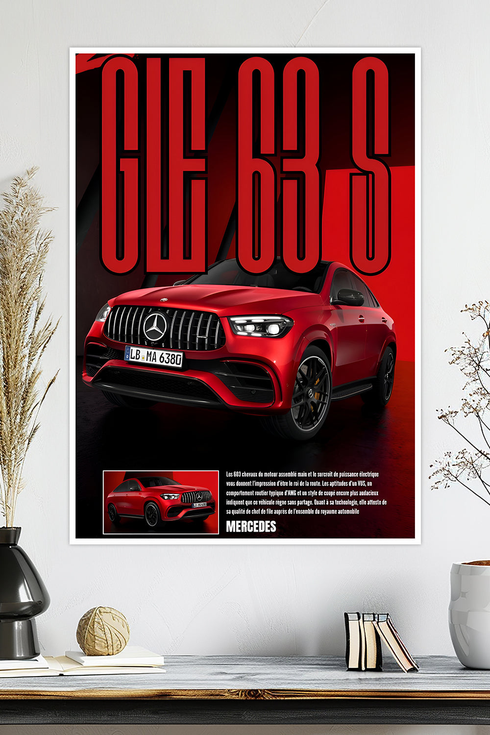 Mercedes-AMG GLE 63 S Coupe | Car Poster