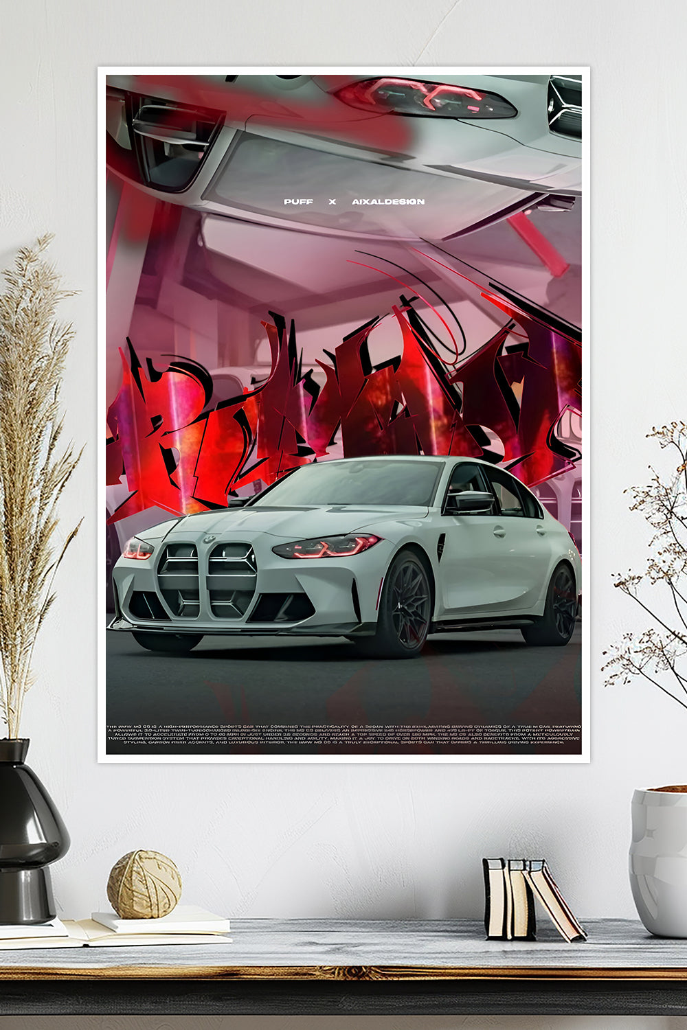 BMW M3 (G80) | Car Poster