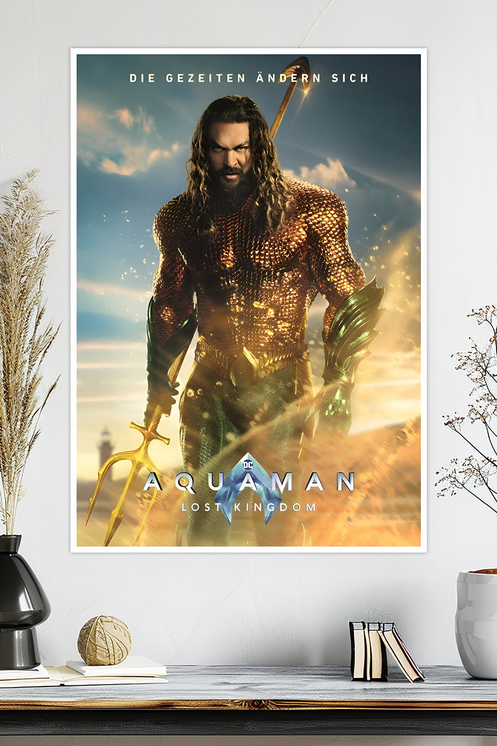 Aquaman | Jason Momoa | King of Atlantis | DC Poster