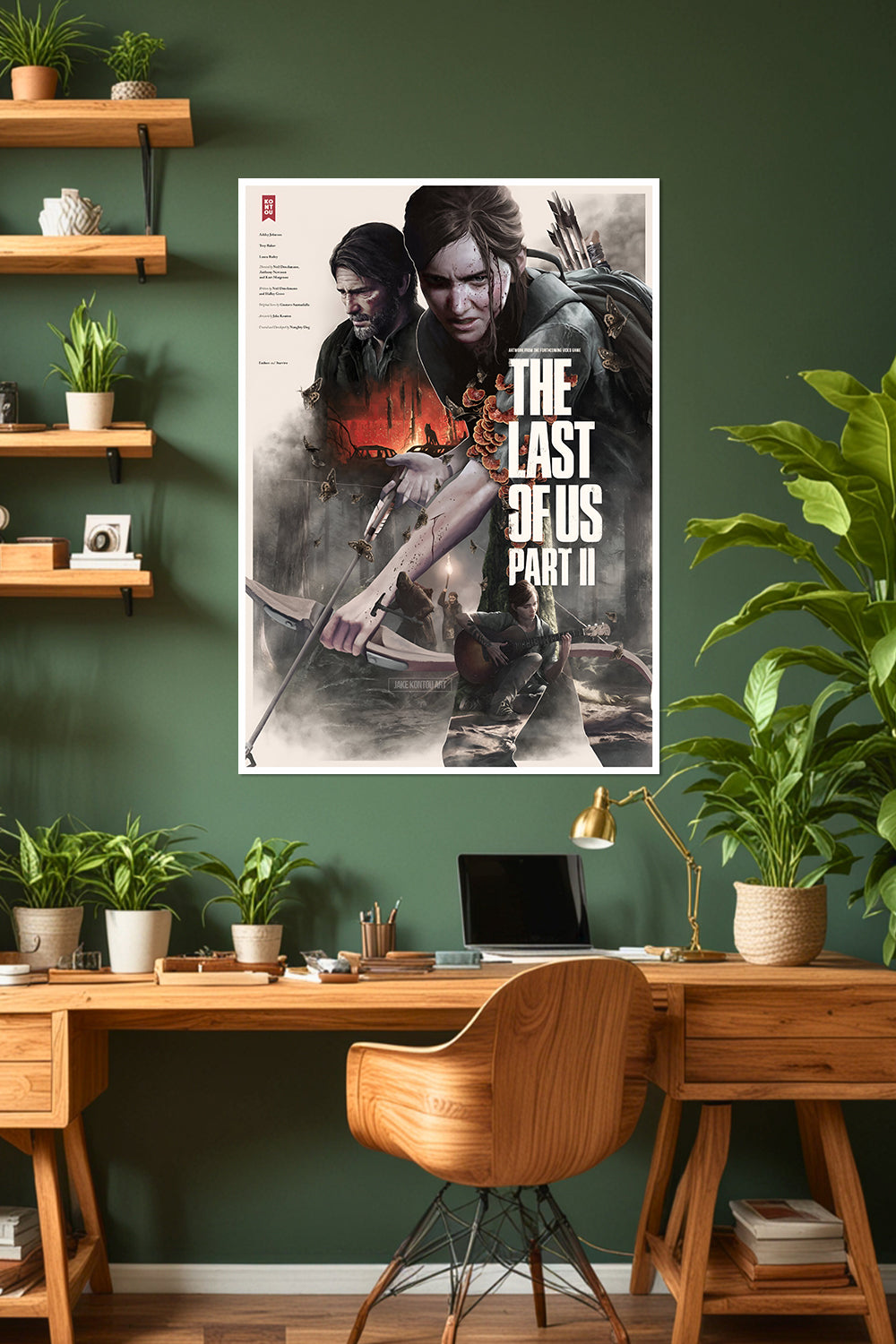 The Last of Us Part II | Ellie & Joel | Game Poster