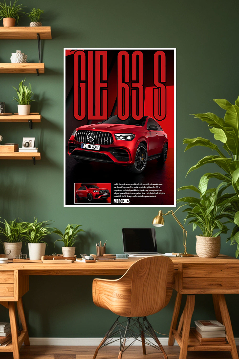 Mercedes-AMG GLE 63 S Coupe | Car Poster