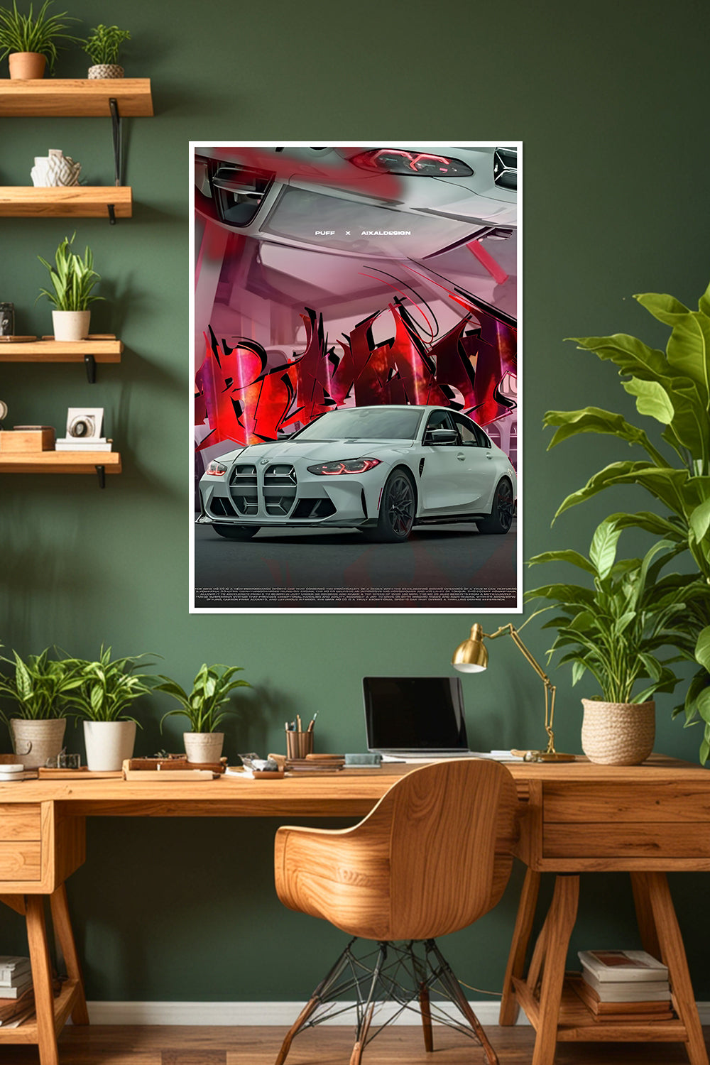 BMW M3 (G80) | Car Poster
