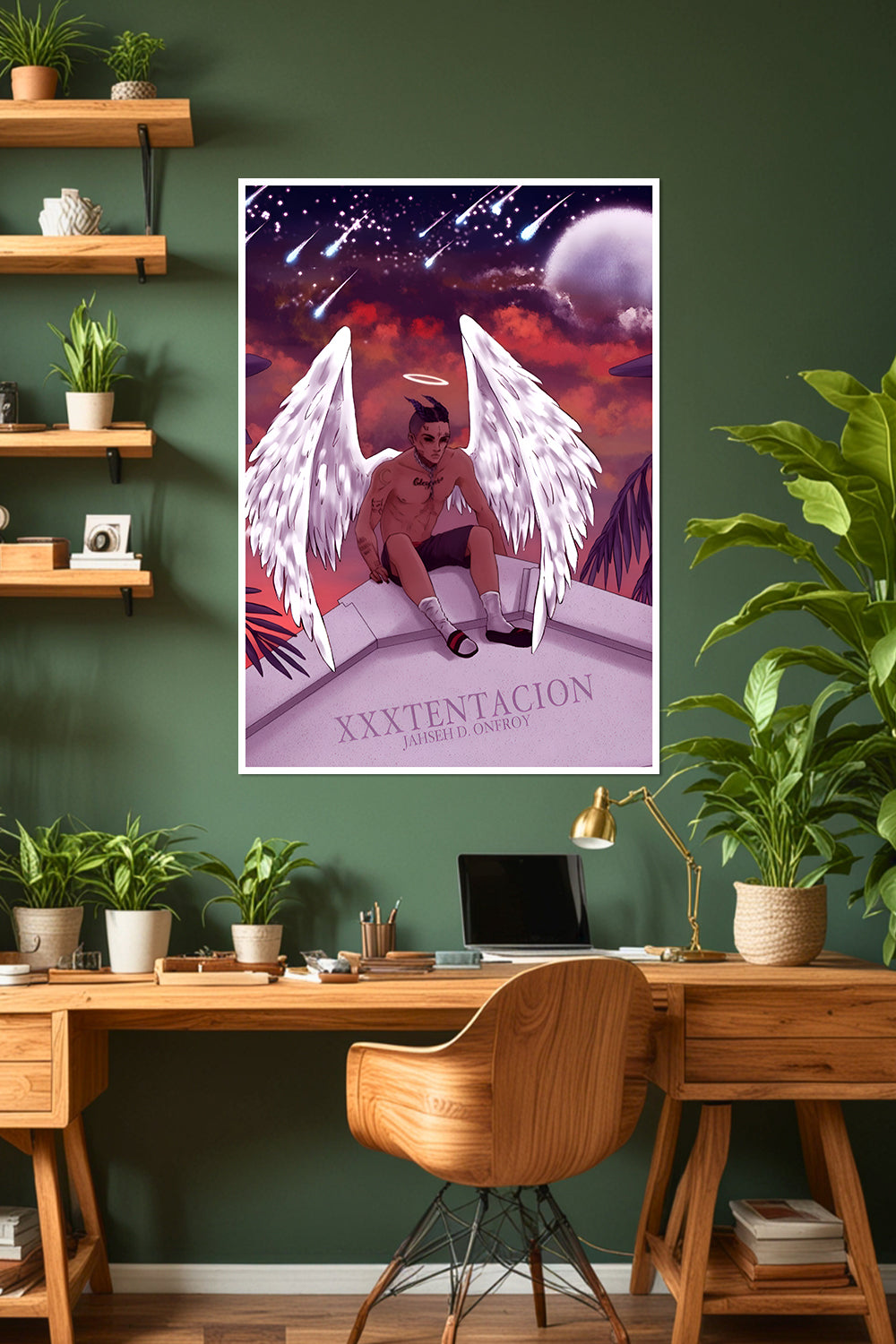 XXXTentacion Angel Tribute  | Jahseh Onfroy Memorial | Music Poster