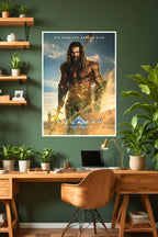 Aquaman | Jason Momoa | King of Atlantis | DC Poster