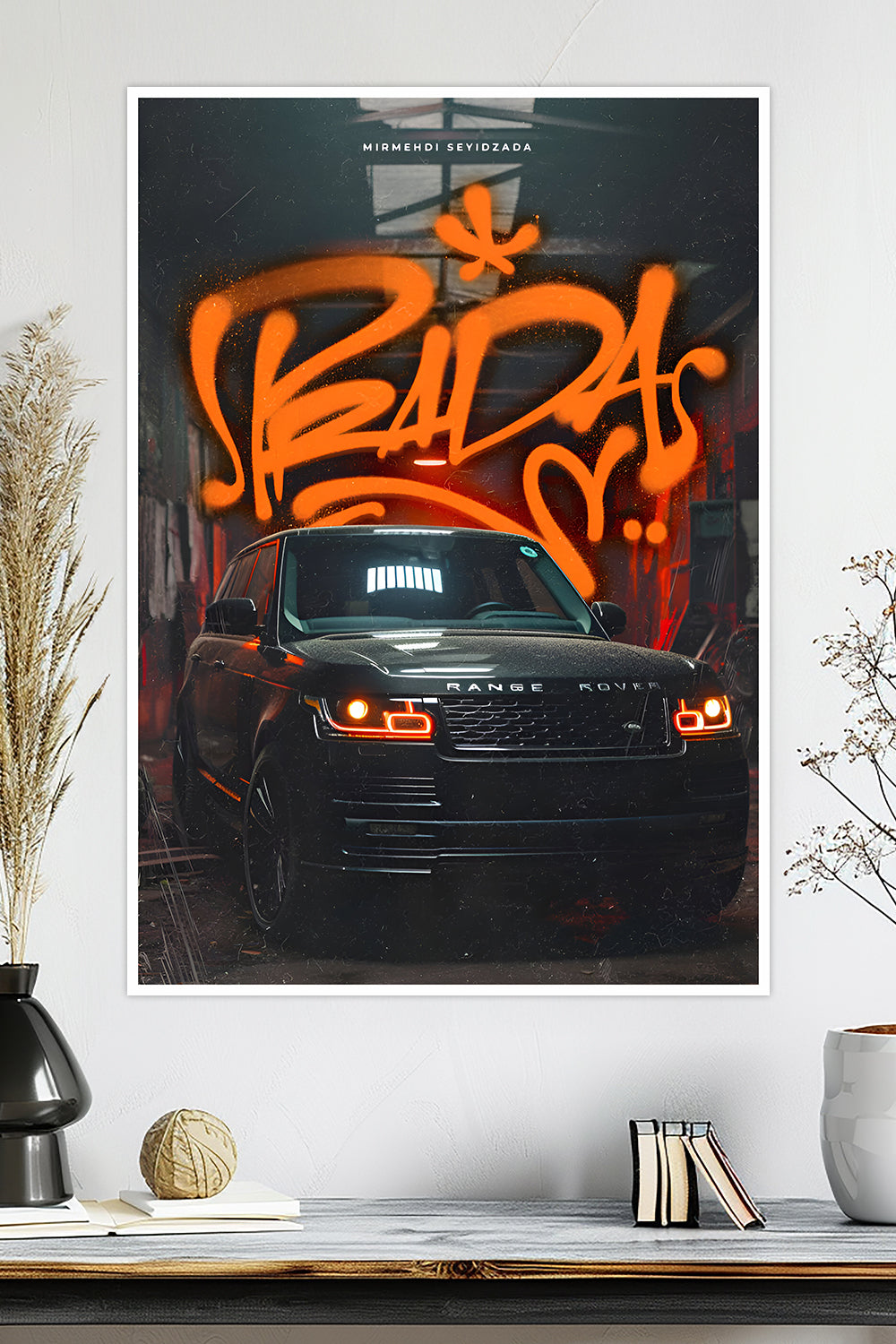 Range Rover Post Card Range Rover | Car Poster – ThePosterPalette