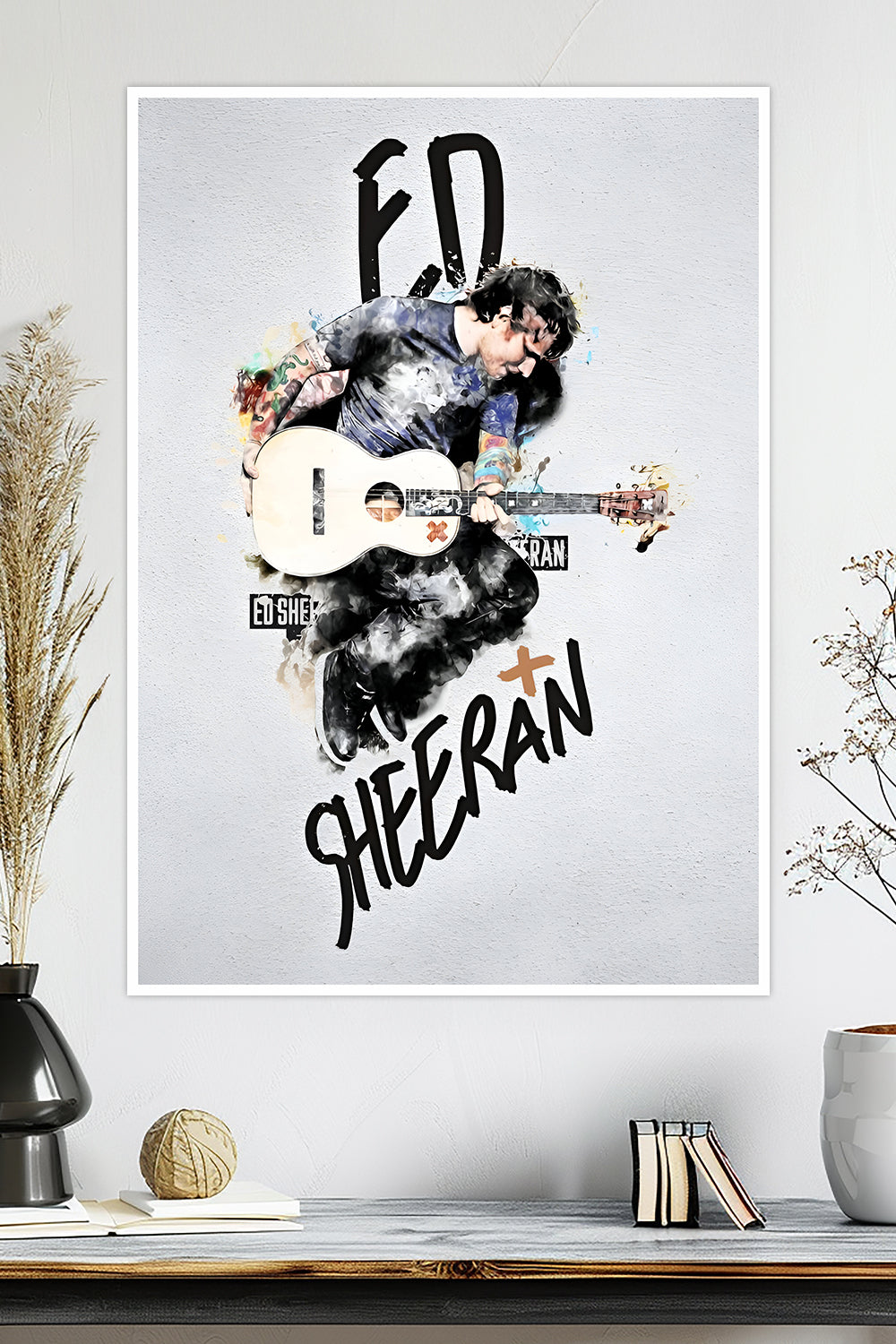 Ed Sheeran | Watercolor | Music Poster
