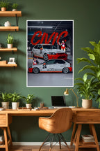Honda Civic EK | Sailor Moon | Car Poster