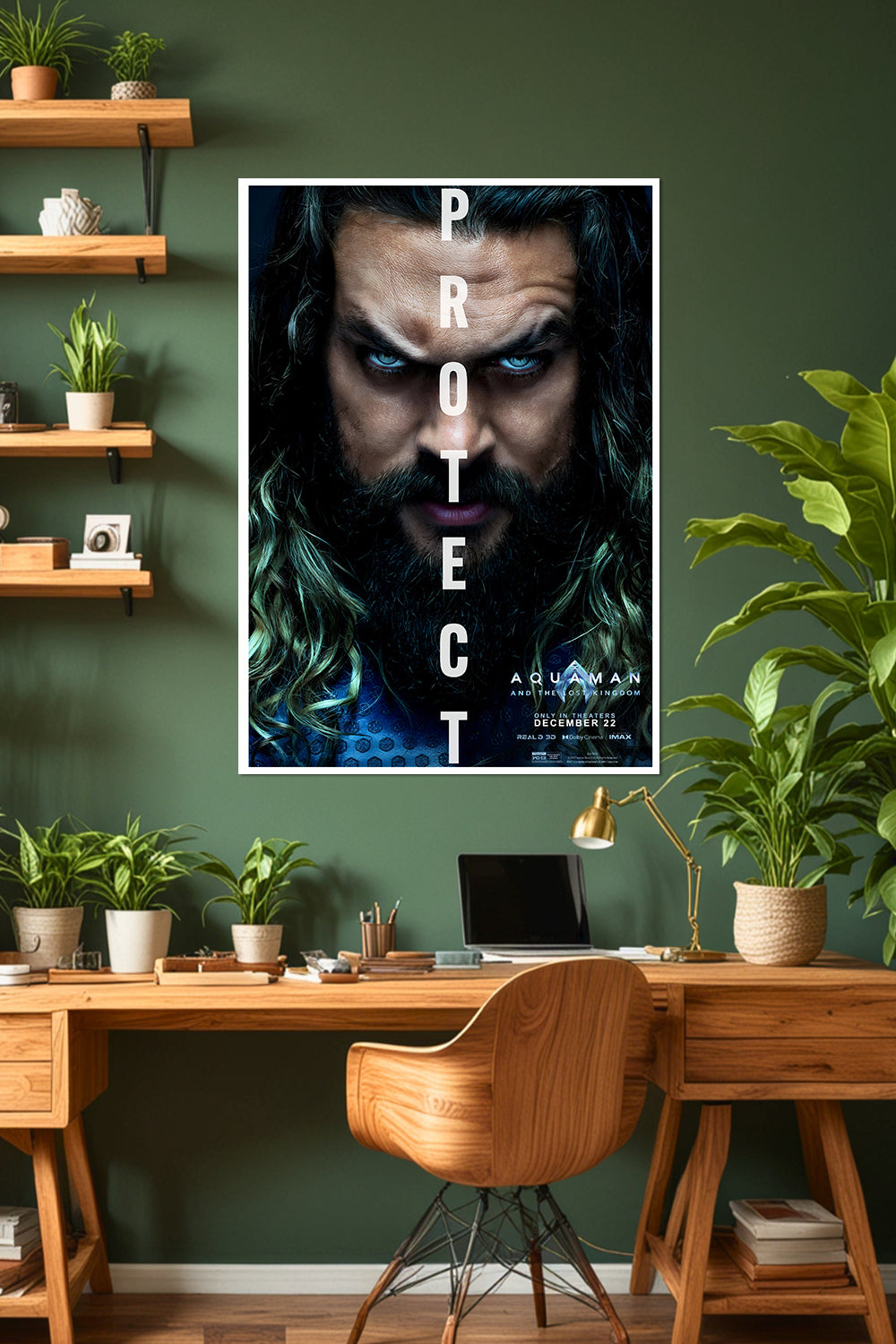 Aquaman | Jason Momoa | King of Atlantis | DC Poster