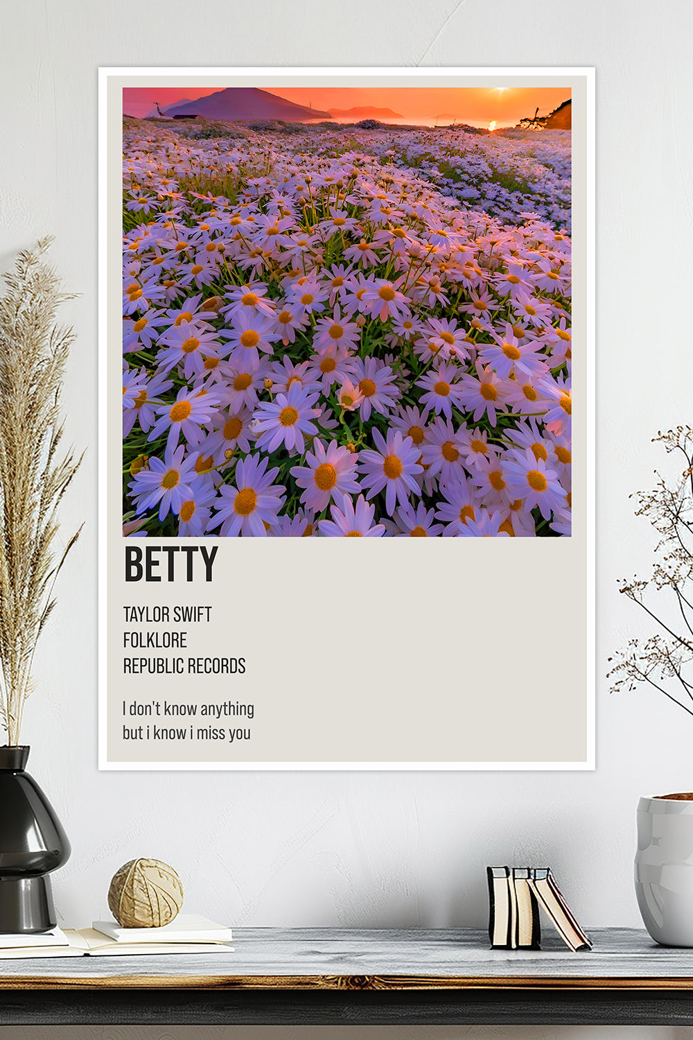 Betty | Taylor Swift | Music Poster