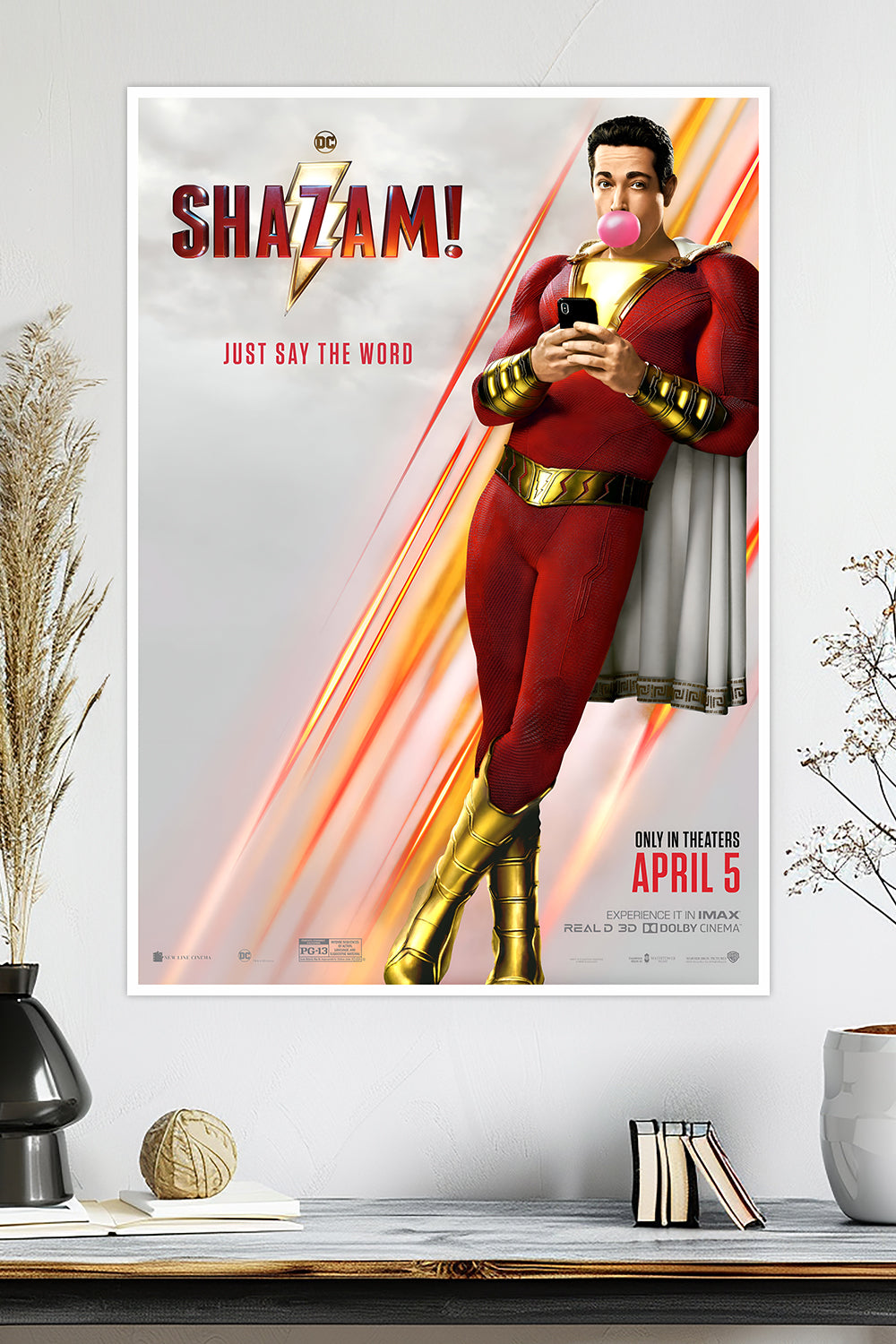 Shazam! | Zachary Levi | DC Poster