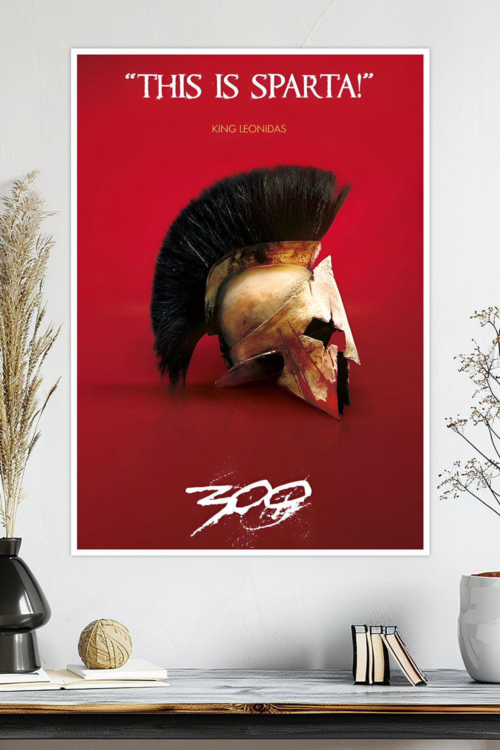 300 Movie Poster | Spartan Warrior | This Is Sparta | Movie Poster