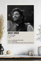 Arijit Singh | Bollywood Music Legend Poster | Indian Playback Singer | Music Poster