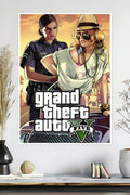 Grand Theft Auto V | GTA 5 | Michael, Trevor & Franklin | Game Poster