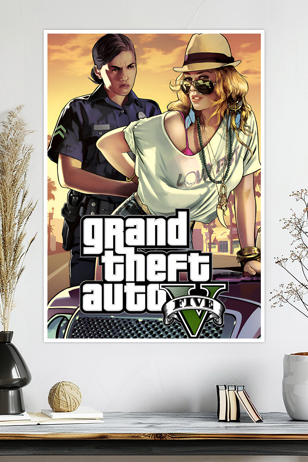 Grand Theft Auto V | GTA 5 | Michael, Trevor & Franklin | Game Poster