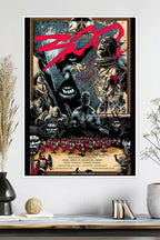 300 | Spartan | Zack Snyder | Movie Poster