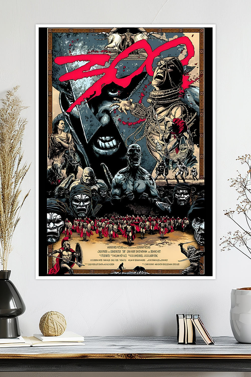 300 | Spartan | Zack Snyder | Movie Poster