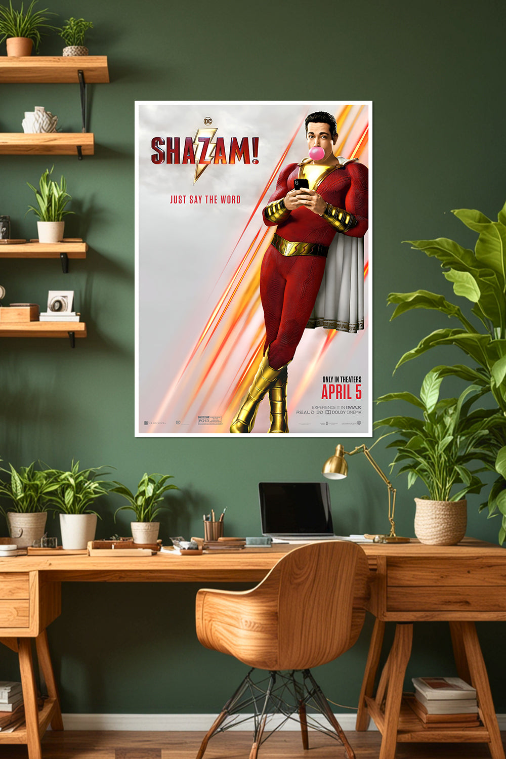 Shazam! | Zachary Levi | DC Poster