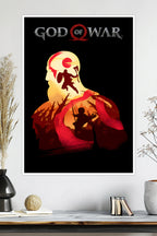 God of War | Kratos & Atreus | Game Poster