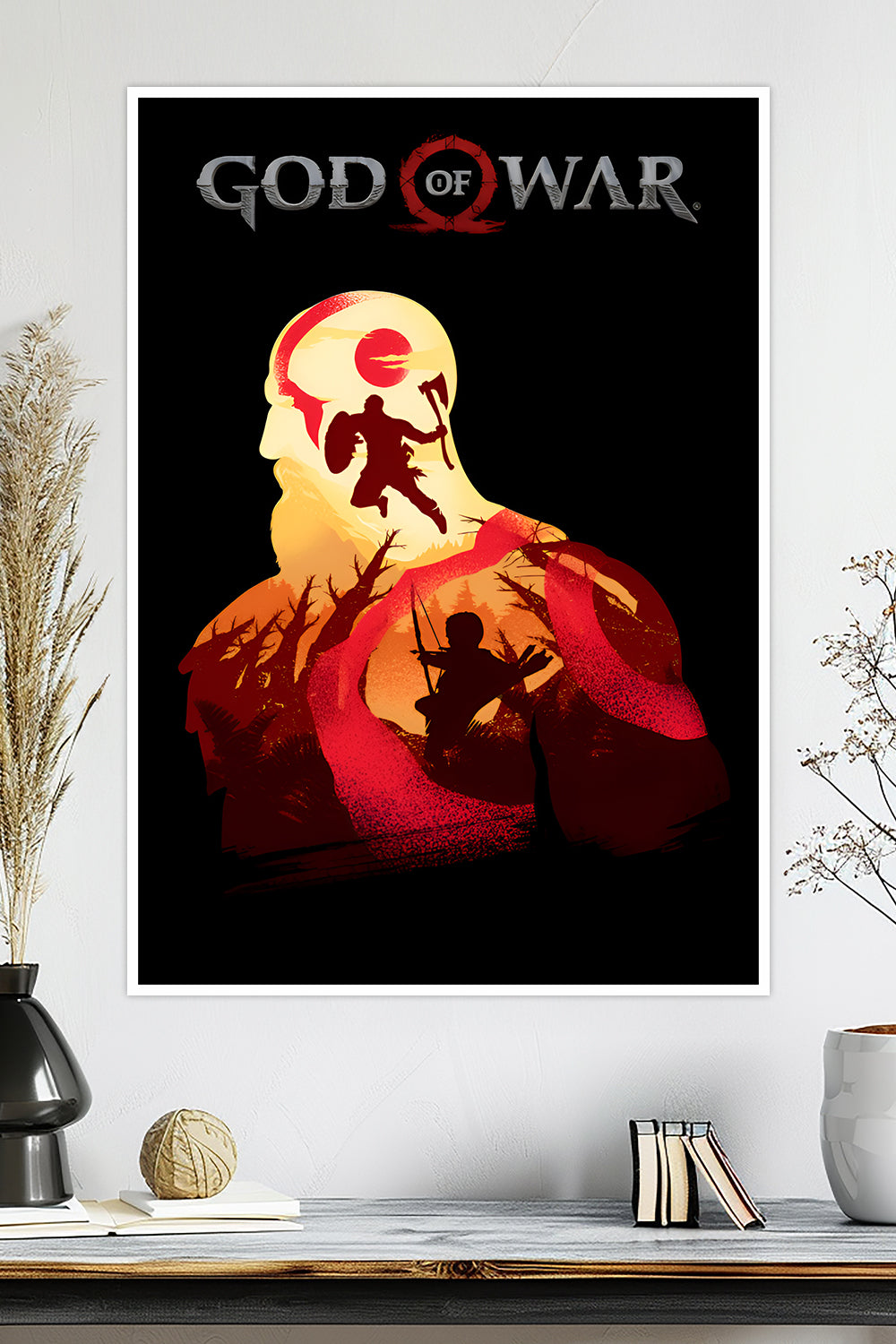 God of War | Kratos & Atreus | Game Poster