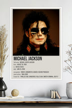 Michael Jackson | King of Pop | Music Poster