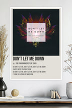 Don't Let Me Down | The Chainsmokers feat. Daya | Music Poster