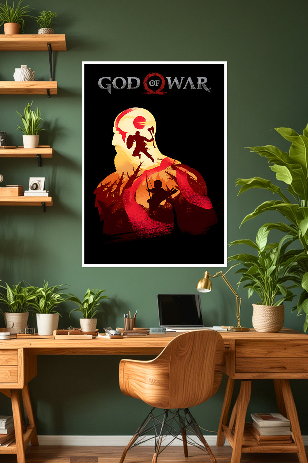 God of War | Kratos & Atreus | Game Poster