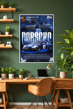 Porsche 718 Cayman GT4 RS Clubsport | Racing | Car Poster