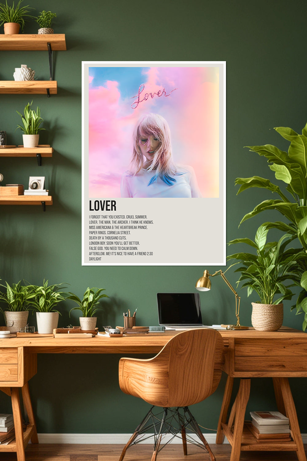 Lover | Taylor Swift | Music Poster