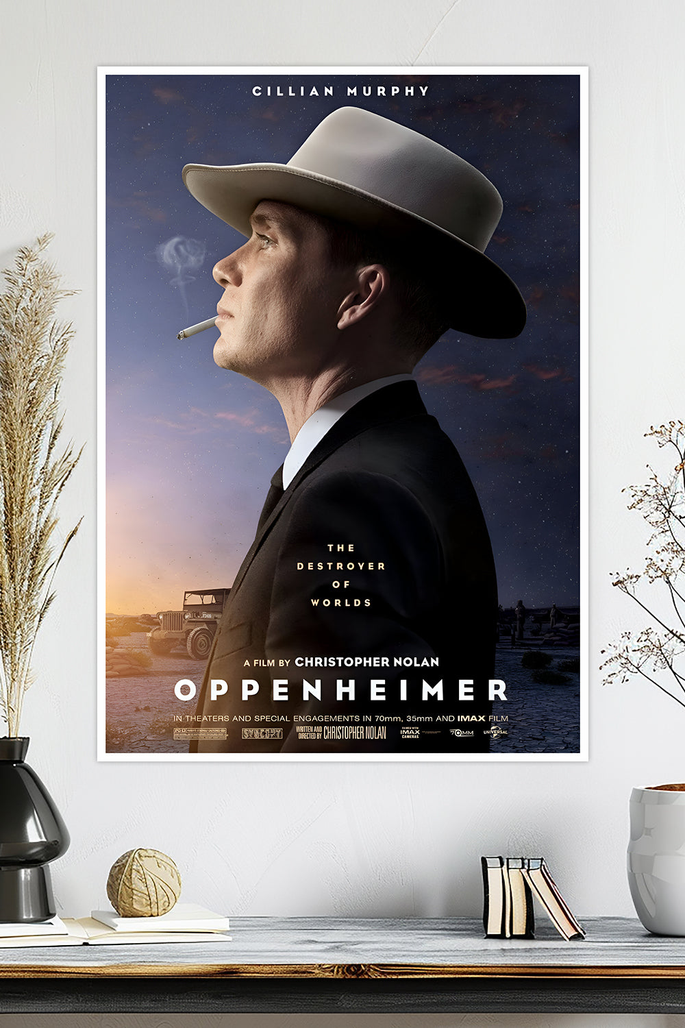 Oppenheimer | Christopher Nolan | Atomic Bomb | Movie Poster