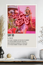 Doja Cat | Say So | Music Poster