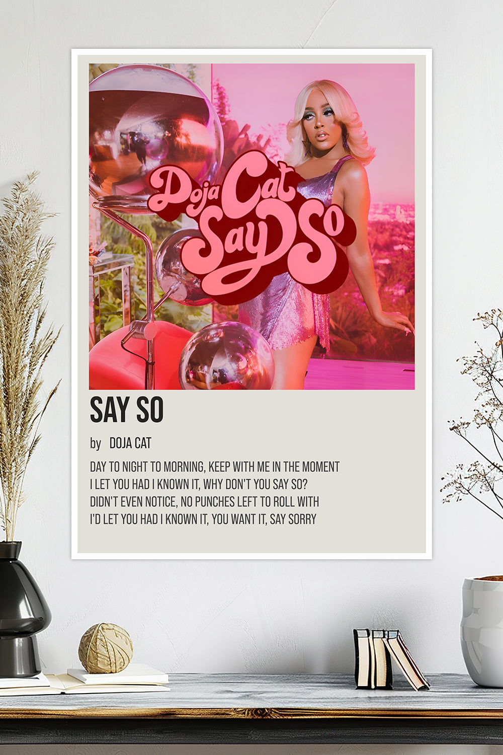 Doja Cat | Say So | Music Poster