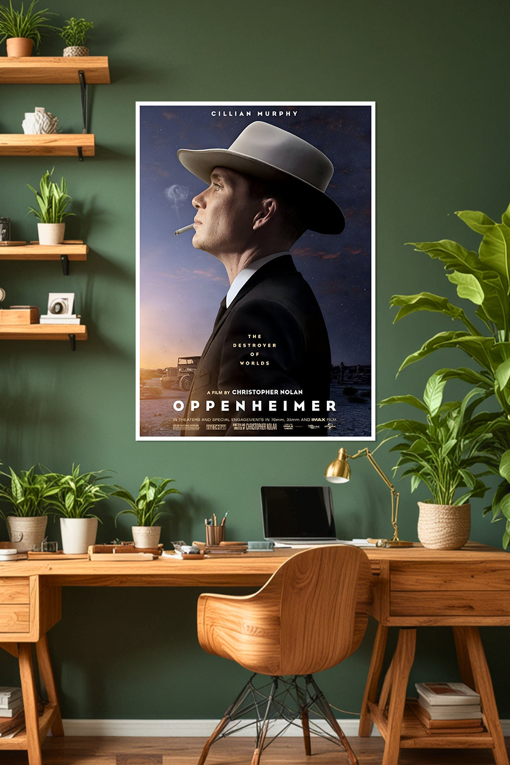 Oppenheimer | Christopher Nolan | Atomic Bomb | Movie Poster