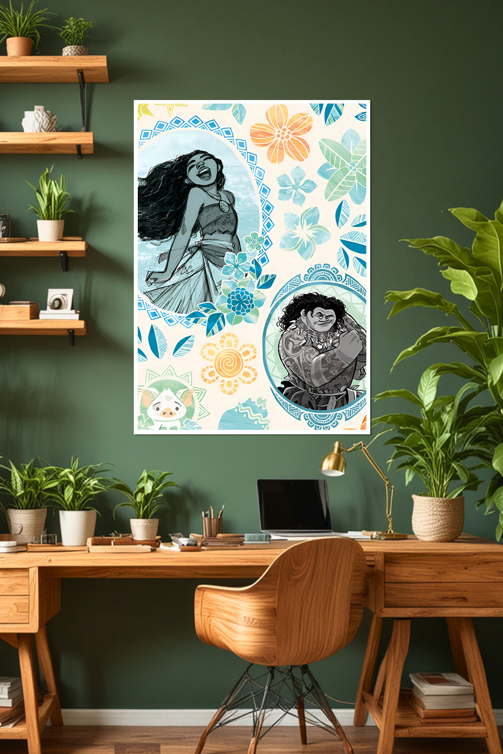 Moana & Maui | Disney | Movie Poster