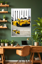 Toyota Supra MK4 | Car Poster