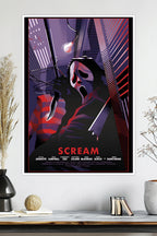 Scream | Ghostface Horror | Movie Poster