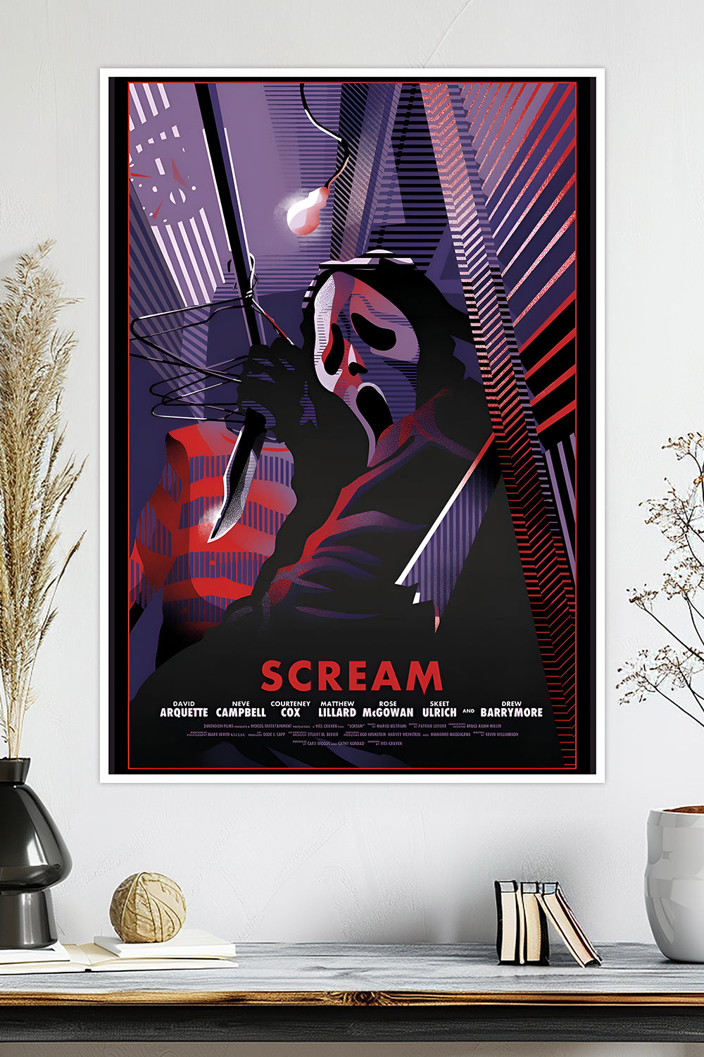 Scream | Ghostface Horror | Movie Poster