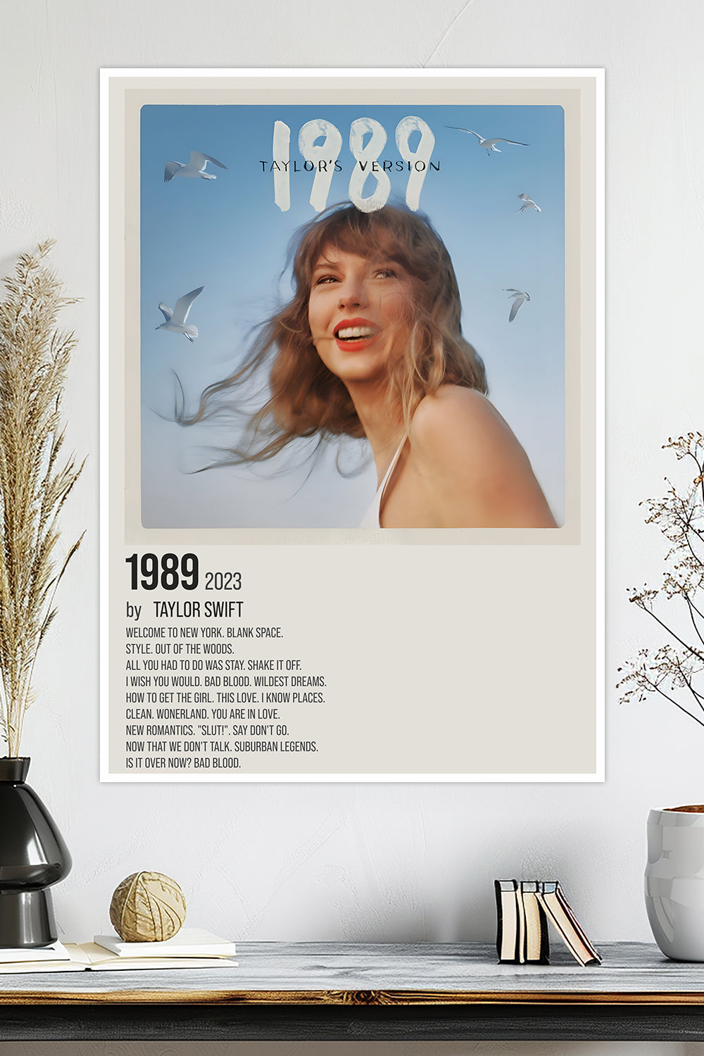 1989 (Taylor's Version) | Taylor Swift | Music Poster