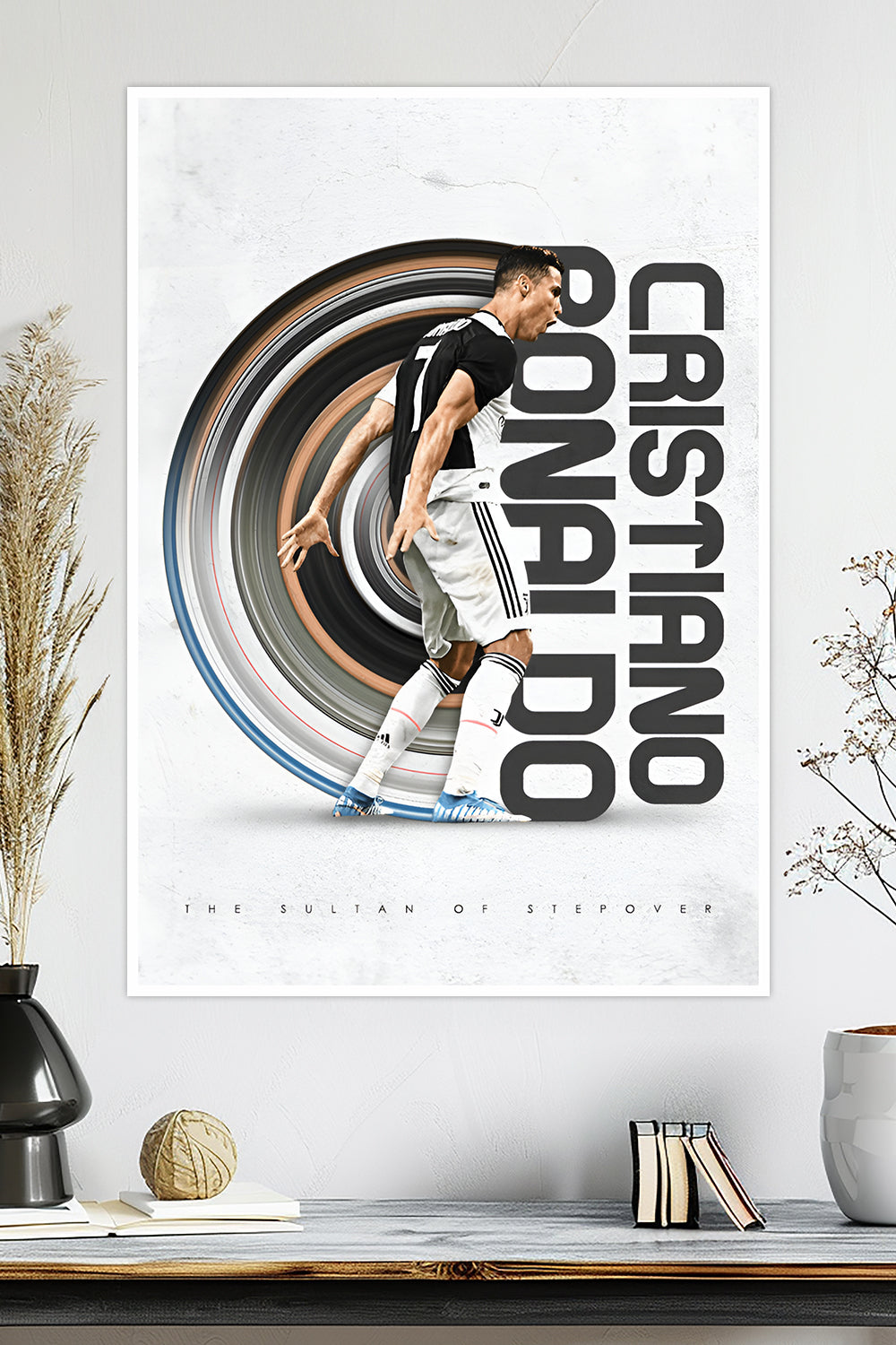 Cristiano Ronaldo | The Sultan of Stepover | Football Poster