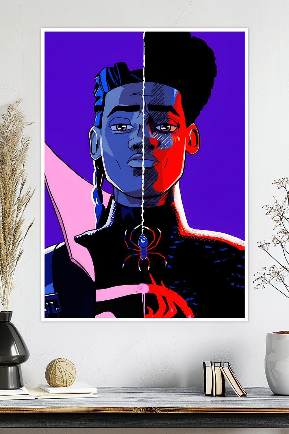 Miles Morales Split Identity | Spider-Verse: Across the Spider-Verse | Movie Poster