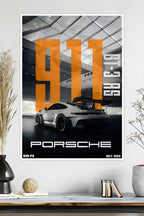 Porsche 911 GT3 RS | 525 PS | Car Poster