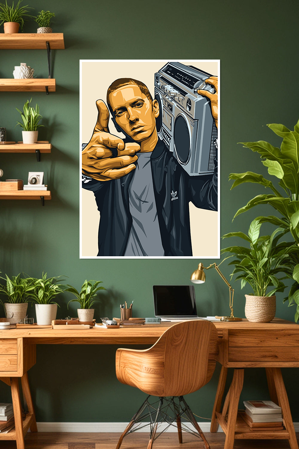 Eminem | Slim Shady | Marshall Mathers | Rap God | Music Poster