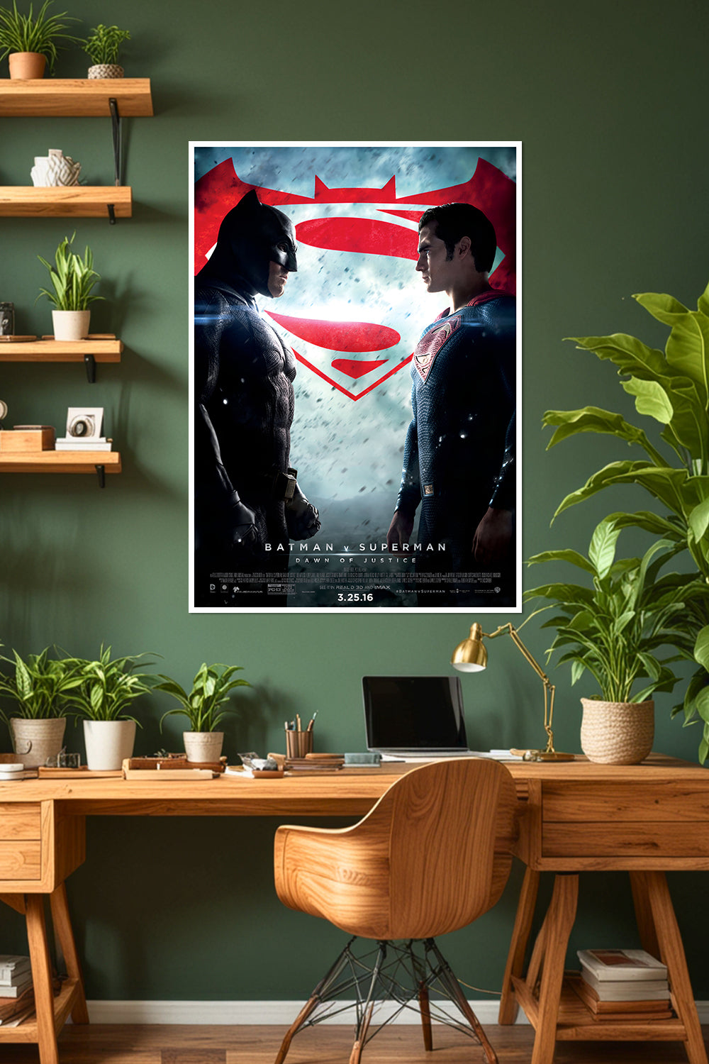 Batman v Superman | Dawn of Justice | Henry Cavill & Ben Affleck | DC Poster